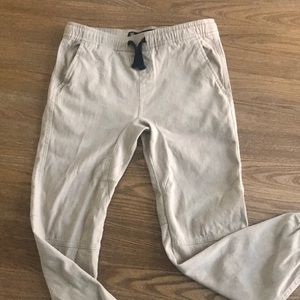 Boys kaki joggers